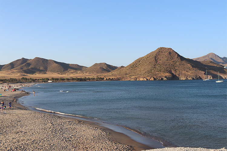 beaches of cabo de gata canoeing and kayaking excursions long beach